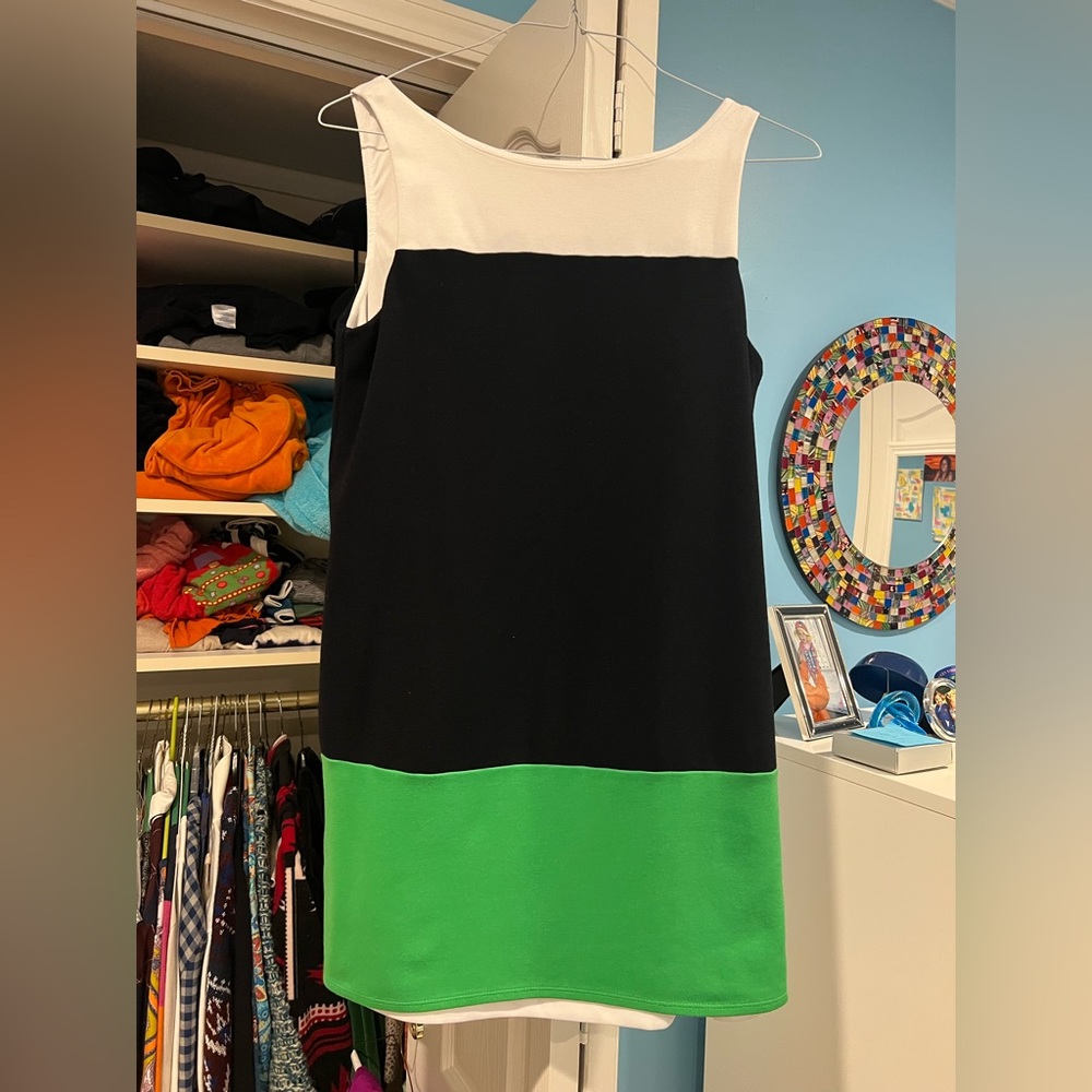 Bailey 44 color block work dress